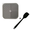 Calming lick mat – grey and green